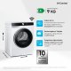 Samsung DV90DG6845LKU3 asciugatrice Libera installazione Caricamento frontale 9 kg Bianco 5