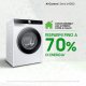 Samsung WW11DG6B85LK lavatrice Caricamento frontale 11 kg 1400 Giri/min Bianco 20