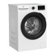 Beko b300 BMWT31241A: Lavatrice 12kg, Classe A, 1400giri, linea estetica NX, motore ProSmart Inverter, Display Touch, oblò nero, tecnologia EnergySpinTM, tecnologia a vapore SteamCureTM 3