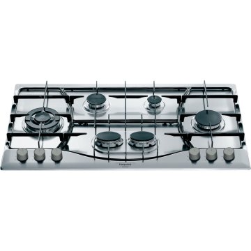 Hotpoint Ariston Ariston Piano cottura a gas PHN 962 TS/IX/HA Made in Italy