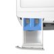 Beko b100 BMX7126DB 7kg classe A bianco, inverter 1200 giri, display XL, oblò nero, funzione vapore 6