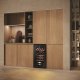 Haier Wine Bank 50 Serie 3 HWS34GGH1 Cantinetta vino con compressore Libera installazione Nero 34 bottiglia/bottiglie 12