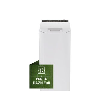 Haier T Series 7, Lavatrice Carica dall'alto 8 KG, Classe A, 1200 giri, Bianco, Inverter, Vapore, Wi-Fi, THASN286TM5-S
