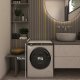 Haier Minidrum, Lavatrice Compatta 5 KG, Classe A, 1200 giri, Bianco, Inverter, Refresh, Wi-Fi, HW50-BP12307U1-S 13