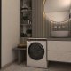 Haier Minidrum, Lavatrice Compatta 5 KG, Classe A, 1200 giri, Bianco, Inverter, Refresh, Wi-Fi, HW50-BP12307U1-S 19