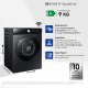Samsung QuickDrive 8000 Series WW90DB8U95GB lavatrice Caricamento frontale 9 kg 1400 Giri/min Nero 12