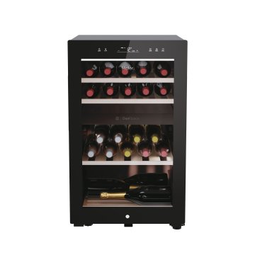 Haier Wine Bank 50 Serie 7 HWS42GDAU1 Cantinetta vino con compressore Libera installazione Nero 42 bottiglia/bottiglie