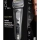 Braun Series 9 Pro+ 9615S Rasoio Trimmer Nero, Grigio 3