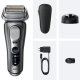 Braun Series 9 Pro+ 9615S Rasoio Trimmer Nero, Grigio 4