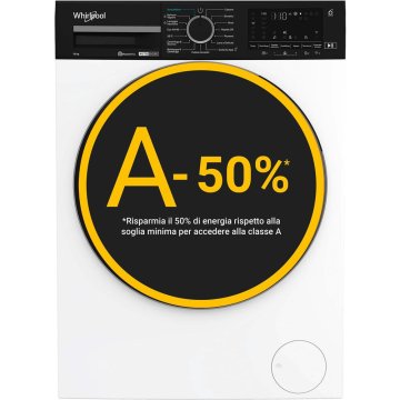 Whirlpool Lavatrice smart connessa con WiFi 10 kg - WPM 011W ADS IT