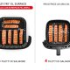 Moulinex Easy Fry XL Surface, Friggitrice ad Aria 1kg, Grande Superficie di Cottura, Doppia Resistenza, Visore per Monitorare la Cottura 7