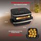 Moulinex Easy Fry XL Surface, Friggitrice ad Aria 1kg, Grande Superficie di Cottura, Doppia Resistenza, Visore per Monitorare la Cottura 9