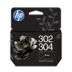HP Cartuccia di inchiostro nero originale 302/304 2