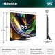 Hisense 55UR8S 139,7 cm (55