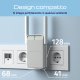 Keenetic Buddy 6 (KN-3411) Ripetitore Wi-Fi mesh 6 AX3000 con porta Ethernet Gigabit 8