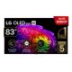 LG OLED evo AI 83'' Serie G6 OLED83G64LW, 4K, Hyper Radiant Color, Staffa a filo muro inclusa, G-Sync, SMART TV 2026 2