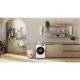 Whirlpool FFB EP 9148 BS IT, 9kg, classe A -20%, Bianco,Inverter, 1200 giri, Display digitale XL, vapore, porta nera/silver 6