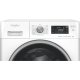 Whirlpool FFB EP 9148 BS IT, 9kg, classe A -20%, Bianco,Inverter, 1200 giri, Display digitale XL, vapore, porta nera/silver 8