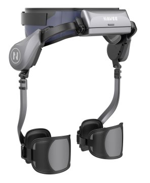 NAVEE EXO S Pro, Esoscheletro Smart per Escursionismo e Camminata, Riduzione Sforzo 35%, Fino a 40K passi, Facile da indossare