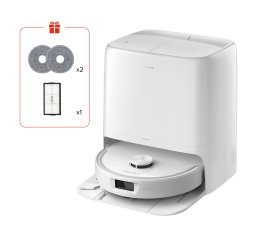 Roborock Qrevo 2 ProX Robot Aspirapolvere Lavapavimenti, Aspirazione HyperForce® 25.000 Pa, Stazione Multifunzione con Lavaggio Panni a 75°C e Asciugatura ad Aria Calda a 45°C, Sistema Anti-Groviglio 