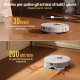 Roborock Qrevo S ProX Robot Aspirapolvere Lavapavimenti, Aspirazione HyperForce® 18.500 Pa, Stazione Multifunzione con Lavaggio Panni a 75°C e Asciugatura ad Aria Calda a 45°C, Sistema Anti-Groviglio, 6