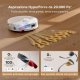 Roborock Qrevo Curv 2 FlowX Robot Aspirapolvere e Lavapavimenti, 270mm Autopulizia Rullo, Aspirazione 20.000 Pa, Protezione Rullo per Tappeti Asciutti, Stazione Multifunzionale, Videochiamata, Hello R 5