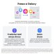 Samsung Galaxy Z Fold8 , 1TB, Graphite, Nuovo formato, Rapporto Display Esterno 10:16 | Interno 4:3, Processore Potente, 4800 mAh, RAM 16GB, Camera 50MP, Now Nudge, Assistente Foto 8