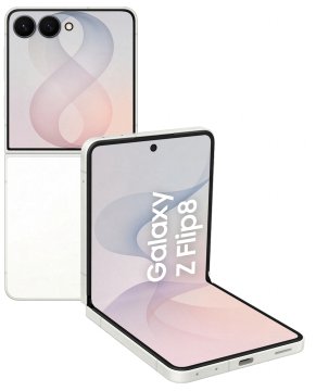 Samsung Galaxy Z Flip8 , 512GB, Cream, Selfie Camera 50MP, Now Brief, Assistente Foto, FlexWindow Personalizzata, Batteria 4300 mAh, RAM 12GB