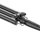 GA.MA Triferro Salon Curl Gama, ideale per realizzare ricci impeccabili su capelli lunghi e folti, 3 tubi da 25 mm, tubo extra-lungo da 170 mm, Tecnologia Silk Chrome, Riscaldamento veloce, Rivestimen 2