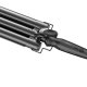 GA.MA Triferro Salon Curl Gama, ideale per realizzare ricci impeccabili su capelli lunghi e folti, 3 tubi da 25 mm, tubo extra-lungo da 170 mm, Tecnologia Silk Chrome, Riscaldamento veloce, Rivestimen 3