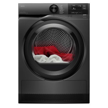 AEG Series 7000 TR7HG18B asciugatrice Libera installazione Caricamento frontale 8 kg Nero