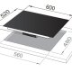 De’Longhi PIB 62 piano cottura Bianco Da incasso 60 cm Piano cottura a induzione 4 Fornello(i) 3