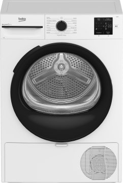 Beko BMTEP73EB Slim 7kg, Classe D, Linea Estetica NX, motore asincrono, Display digitale, colore Bianco, oblò Nero