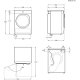 Electrolux EW6H1ZBG8C asciugatrice Libera installazione Caricamento frontale 8 kg Bianco 8