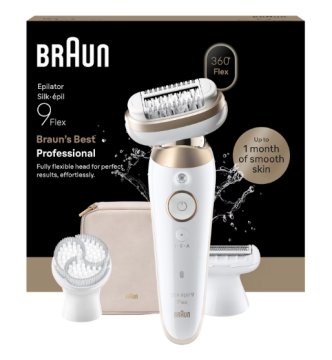 Braun Silk-épil 9 Silk·épil 9 Flex, Epilatore Wet & Dry, Pelle Liscia A Lungo, 9-060 3D