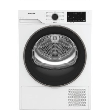 Hotpoint Ariston Ariston HPT 84D BS IT, Asciugatrice Capacità 8kg, classe C, EasyIron, PetHair Removal | Profondità mobile 54cm