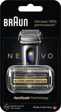 Braun NEVO lametta 1 pz Acciaio inox Uomo