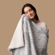 Imetec CaldoPlaid Adapto Plus Velvet&Sherpa 160x120 cm, Plaid riscaldabile, Morbida Coperta elettrica, Tecnologia Adapto Plus, Sistema Sicurezza ElectroBlock, Caldo Subito, 6 Temperature, Bassi Consum 5