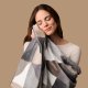 Imetec CaldoPlaid Adapto Plus Velvet Pattern Geometrico 140x180 cm, Plaid riscaldabile, Morbida Coperta elettrica, Tecnologia Adapto Plus, Sistema Sicurezza ElectroBlock, Caldo Subito, 6 Temperature,  5