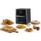 Ariete 4641 Air Fryer Oven + Grill, Friggitrice ad aria e Forno, 1800W, Capacità 12L, pannello digital touch, 10 programmi pre impostati, Cottura su 3 livelli, Girarrosto, Cestello Rotante, Essiccazio 3