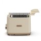 Ariete 157 Tostapane Breakfast Wood, 760W, Capacità 2 fette di pane, Effetto legno, Pinze in acciaio inox, 7 livelli di doratura, Pulsante stop, Pareti fredde , Beige 2