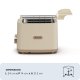 Ariete 157 Tostapane Breakfast Wood, 760W, Capacità 2 fette di pane, Effetto legno, Pinze in acciaio inox, 7 livelli di doratura, Pulsante stop, Pareti fredde , Beige 3