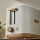 Ariete 157 Tostapane Breakfast Wood, 760W, Capacità 2 fette di pane, Effetto legno, Pinze in acciaio inox, 7 livelli di doratura, Pulsante stop, Pareti fredde , Beige 6