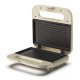 Ariete 1971 Tostiera Breakfast Wood, Griglia Elettrica Panini, 750W, Effetto Legno, Piastra Antiaderente Grill 23x13cm, Riponimento Verticale, Beige 3