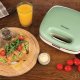 Ariete Linea Vintage 1963 Sandwich Maker Vintage, Piastra elettrica per toast, Sandwich e panini, 750W, Piastre fisse grill, Rivestimento antiaderente, Posizione e riponimento verticale, Verde 9