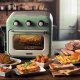 Ariete 4632 Friggitrice ad aria e forno Vintage, 1400W, 2in1, Capacità 16L, Accessori inclusi, Timer 60 minuti, Doppio vetro, Verde 10
