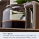 Ariete 1394 Macchina per Caffè con Filtro Breakfast Wood, Macchina Caffè Americano, 12 Tazze, Dettagli Effetto Legno, Piastra Riscaldante Antiaderente, Tortora 5