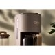 Ariete 1394 Macchina per Caffè con Filtro Breakfast Wood, Macchina Caffè Americano, 12 Tazze, Dettagli Effetto Legno, Piastra Riscaldante Antiaderente, Tortora 7