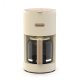Ariete 1394 Macchina per Caffè con Filtro Breakfast Wood, Macchina Caffè Americano, 12 Tazze, Dettagli Effetto Legno, Piastra Riscaldante Antiaderente, Beige 2