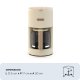 Ariete 1394 Macchina per Caffè con Filtro Breakfast Wood, Macchina Caffè Americano, 12 Tazze, Dettagli Effetto Legno, Piastra Riscaldante Antiaderente, Beige 3